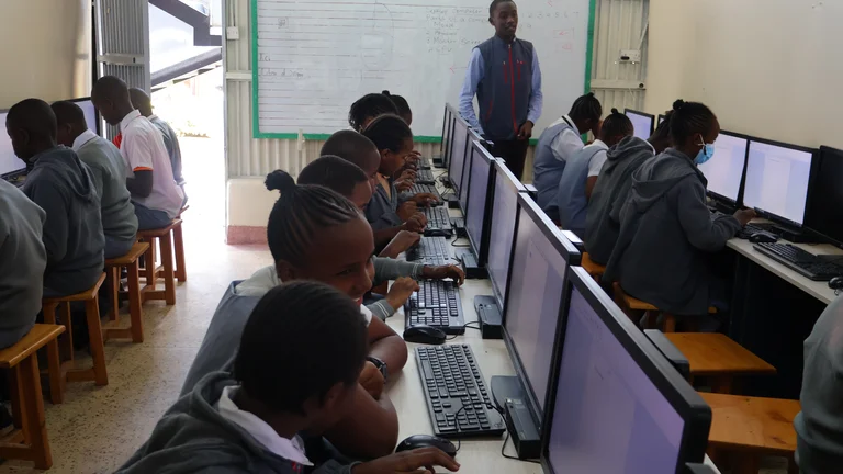 Pupils ICT learning .JPG nairobi